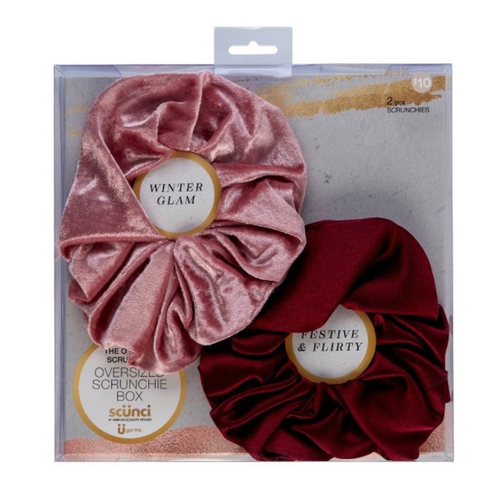 Jumbo scrunchie set